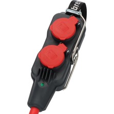 Asitan Power-Block Serisi 4 Soketli 230V 16A IP54 Dış Mekana Uygun LED Göstergeli Fiş Ucu Kablosuz Fiş