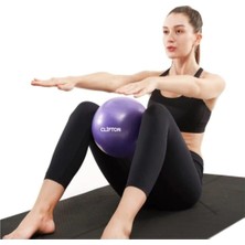 Asitan Clifton Pilates Topu 25 cm Deluxe Pilates Topu Mini Top, Tek Ebat, PLTMT25, Mor