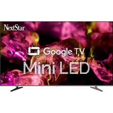 Asitan Nextstar YE-75IDWG11 75'' 190 Ekran Uydu Alıcılı 4K Ultra Hd Google Miniled Tv [enerji Sınıfı