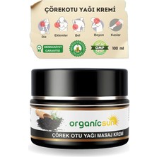 Asitan Organicsun Çörek Otu Yağlı Ağrı Masaj Kremi Kas Eklem 100 ml