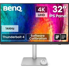 Asitan PD3226G 32'' IPS 4K UHD 1 Ms 144 Hz Thunderbolt4 USB Amdfreesync Grafik Tasarım Video Editing Monit