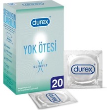 Asitan Durex Yok Ötesi Slim Fit 20 Prezervatif