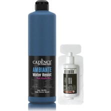Asitan Cadence Ambiante Suya Dayanıklı Akrilik Boya Aw-10 Okyanus 500ML + Katalizör 20GR Beyaz Tek Ebat