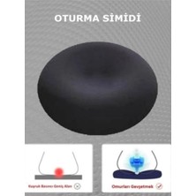 Asitan Medpride Ortopedik Oturma Simidi Koltuk Minderi Kuyruk Sokumu Yastığı Yuvarlak