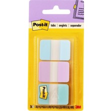 Asitan Post-It Dayanıklı Sekmeler 686-GRDNT, 2.5 cm Geniş, Gradyan Mavi Pembe Şeffaf, 36 Adet