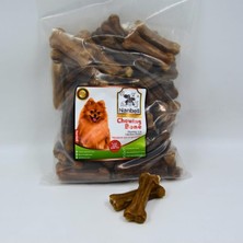 Asitan Nanbell 7 cm Köpek Çiğneme Kemiği Natural 60'li