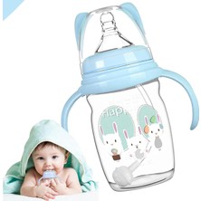Asitan Xspring Eğitici Damlatmaz Bardak, 220ML Bebek Biberon Bardak, 360° Tutma Kulplu Dereceli Bebek Bar