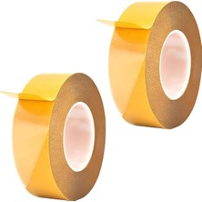 Asitan (2 Adet) Kaydırmaz Kaymaz Çift Taraflı Yapıştırma Sabitleme Kilim Paspas Halı Bandı 48 mm x