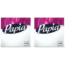 Asitan Papia Trendy Peçete 50 2li Paket