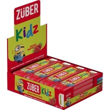 Asitan Züber Kidz Çilekli Meyve Bar, 25GR, 16 Adet