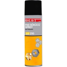 Asitan Best LU250 Sıkışmayı ve Paslanmayı Önleyen Şeffaf 250ML Pas Sökücü ve Yağlayıcı