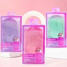 Asitan Ruby Face Slikon Yüz Buz Masaj Rulosu Yüz Sıkılaştırıcı Ice Face Roller Mor
