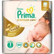 Asitan Premium Care Bebek Bezi 1 Beden Yenidoğan 2-5 kg 70 Adet