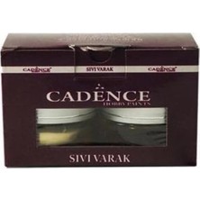 Asitan Cadence Sıvı Varak Takımı Şeffaf Tek Ebat