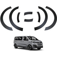 Asitan Ferrous Autoaccessories Opel Zafira Life ile Uyumlu Çamurluk Koruma Dodik Seti 8 Parça 2019 ve Üs