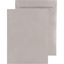 Asitan Kraft Silikonlu 50 Adet Torba Zarf 17 x 25 cm 90 gr