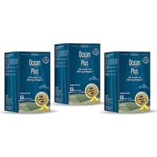 Asitan Ocean Plus 1200 Mg 50 Kapsül Balık Yağı 3 Adet 101786-3-1