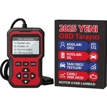 Asitan Dailytech 2025 Obd2 Arıza Tespit Cihazı, Hata Kodu Okuma ve Silme, Canlı Veri Akışı, Tüm Obd2