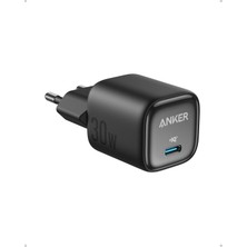 Asitan Anker Zolo 30W Kompakt, Usb-C Gan Şarj Cihazı, Siyah – A2698