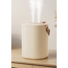 Asitan Şarjlı Hava Nemlendirici 1.2 Litre Kablosuz Buhar Makinesi LED Işık Aroma Difüzörü Sesiz Neml