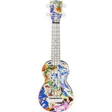 Asitan MA1GR Art Iı Series Soprano Ukulele (Grafiti)