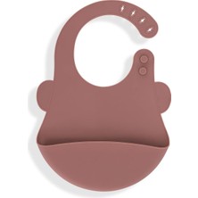 Asitan Babyjem 901 Silikon Önlük Mocha