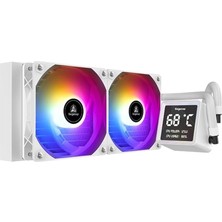 Asitan Beaced 240 Beyaz 240MM Sıvı Soğutucu
