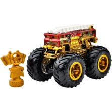 Asitan JDV96 Monster Trucks Bıg Foot Trophy Şampiyonları Tekli Araba - 5 Alarm JDW00