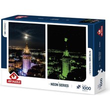 Asitan Kulesi 1000 Parça Neon Puzzle