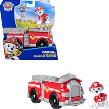 Asitan Paw Patrol, Marshall Oyun Figürlü Itfaiye Arabası (Sürdürülebilir Temel Araç/ana Araç), 3 Ya