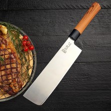Asitan Sürlaz Profesyonel Japon Nakiri Şef Bıçağı Uzak Doğu Şef Bıçak