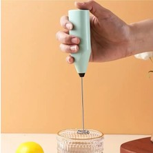 Asitan Mini Yumurta Karıştırıcı Süt Köpürtücü El Mikseri Pilli Kahve Çırpıcı Telli Blender Ca