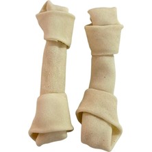 Asitan Kalın Düğüm Köpek Ödül Çiğneme Kemiği 20-21CM 2li Paket