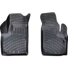 Asitan Rizline Fiat Doblo Panelvan (2 Parça) 2000-2009 Uyumlu 3D Havuzlu Paspas