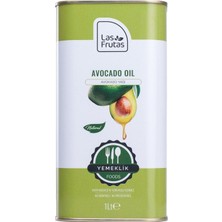 Asitan Yemeklik Avokado Yağı 1 Lt –%100 Doğal, Yüksek Isıya Dayanıklı, Soğuk Sıkım