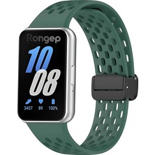 Asitan [air Loop] Samsung Galaxy Fit 3 ile Uyumlu Kordon Delikli Tasarım Manyetik Tokalı Galaxy Fit3 Kord