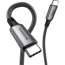 Asitan USB 4.0 40GBPS USB C Veri Kablosu, 240W USB C Şarj Kablosu, 8K@60hz 4K@240Hz 2K@360Hz Thunderbolt 4