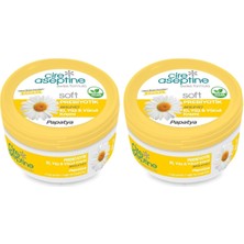 Asitan Cire Aseptine Soft Prebiyotik Papatya El, Yüz ve Vücut Kremi 100 ml (2 Paketi)