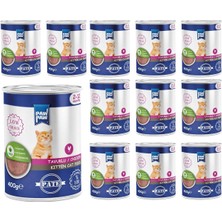 Asitan Yavru Kedi Tavuklu Pate Yaş Mama 400 gr x 12 Adet