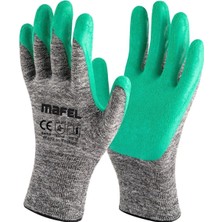 Asitan Mafel Mf-80 Yeşil Lateks Camcı Iş Güvenlik Eldiven - 10/xl - 1 Çift - Paket