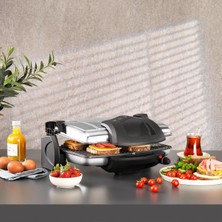 Asitan Schafer Grill Chef Tost Makinesi-Inox