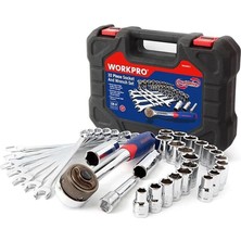 Asitan WP202528 3/8'' Metrik/inç 32 Parça Cr-V Profesyonel Lokma ve Kombine Anahtar Takımı
