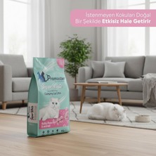 Asitan Süper Beyaz Doğal Bentonit Topaklanan Kedi Kumu Bebek Pudrası Kokulu 10 Lt