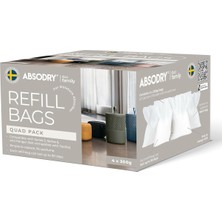 Asitan Absodry Duo Family Series 3 Dehumidifiers (Refill, 300 Grams (4-Pack))