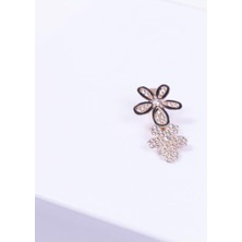 Asitan Bimotif Taşlı Metal Toka