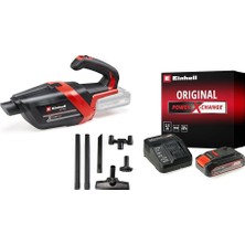 Asitan Einhell Te-Hv 18/06 Li - Solo, Akülü El Süpürgesi ve Einhell 18V 2,5 Ah Pxc Starter Kit (Başlan