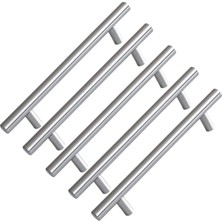 Asitan Taşlı Lama Kulp 128MM Inoks 2 Adet
