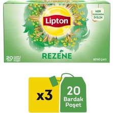 Asitan Rezene Bitki Süzen Poşet Çay 20LI x 3 Adet