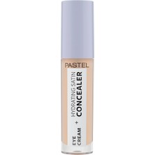 Asitan Pastel Eye Cream + Hydrating Satin Concealer - Göz Kremi + Göz Altı Kapatıcısı, 61 Vanilla, 4,