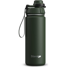 Asitan 1 Hand Leak-Proof Sızdırmaz Çelik Termos 500 ml Green ST-208